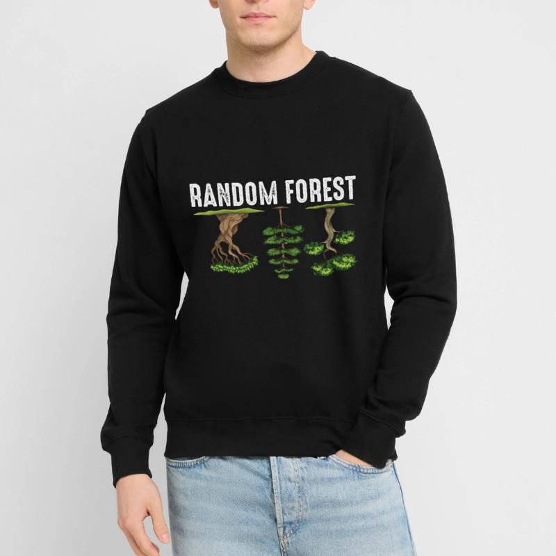 Artificial classification math random forest Unisex Sweatshirt