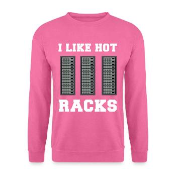 Programmeur réseau informatique informaticien - Sweat-shirt Unisexe - rose - Devant