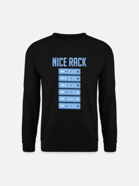 IT network administrator IT server - Unisex Sweatshirt - black