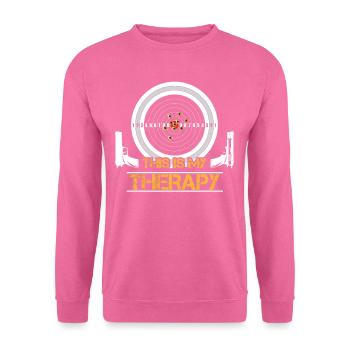 Shooting range for weapons sniper target - Unisex Sweatshirt - pink - Front