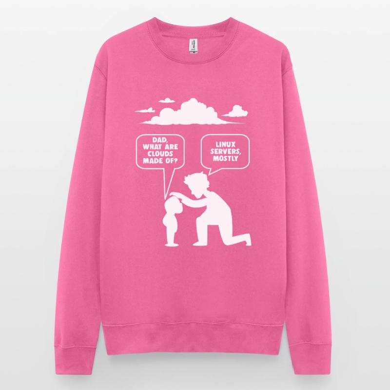 Linux software developer computer programmer Unisex Sweatshirt