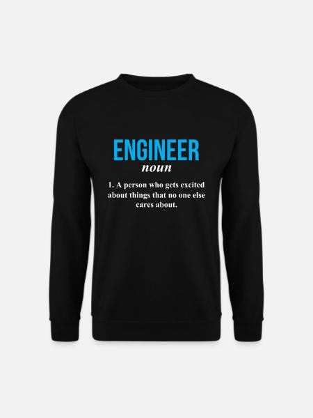 Geschenke für Ingenieure Diplom-Ingenieure - Unisex Pullover - Schwarz