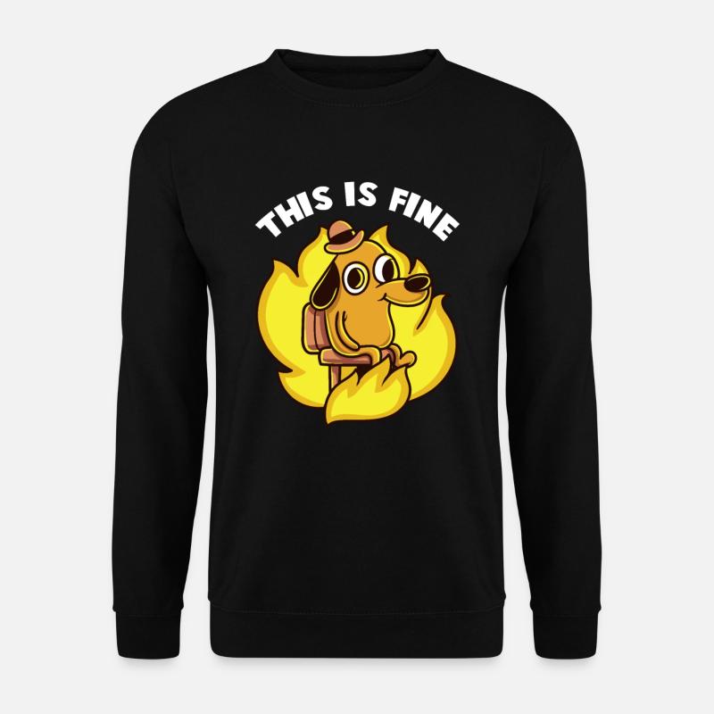 Das ist ein schönes Internet Meme - Unisex Pullover - Schwarz