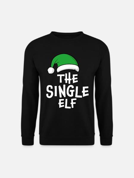 The Single Elf - Unisex Sweatshirt - black