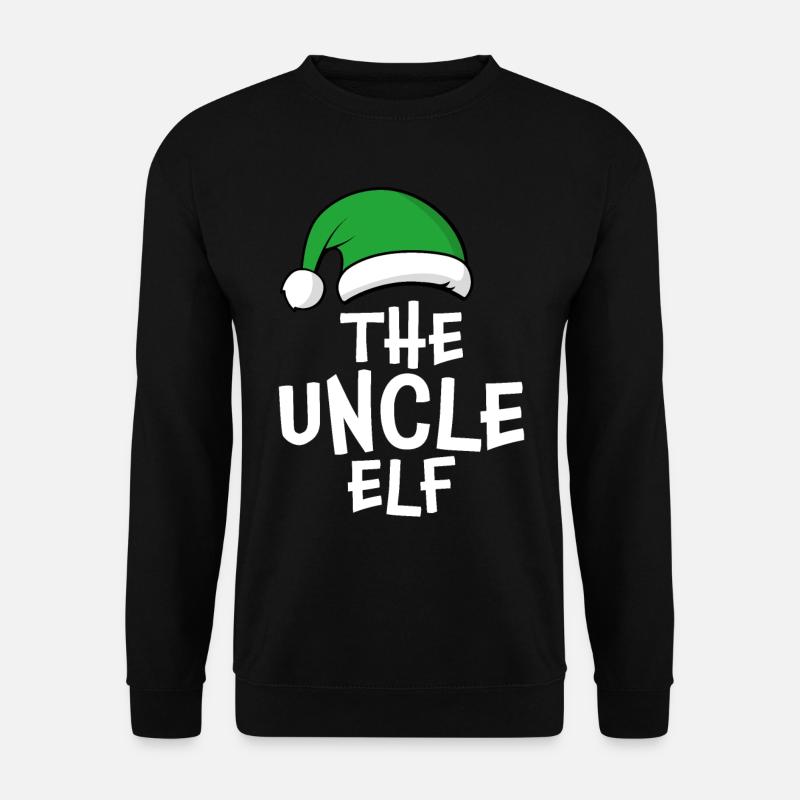 Der Onkel Elf - Unisex Pullover - Schwarz