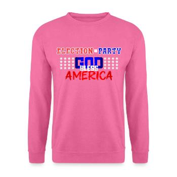 Élections= Jour de fête - Sweat-shirt Unisexe - rose - Devant