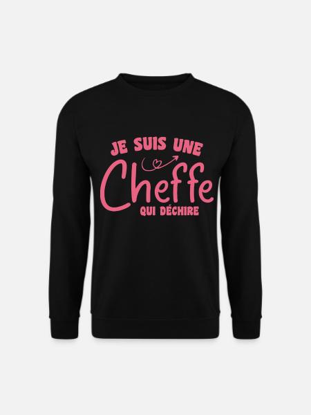 I'm a rocking chef - Unisex Sweatshirt - black