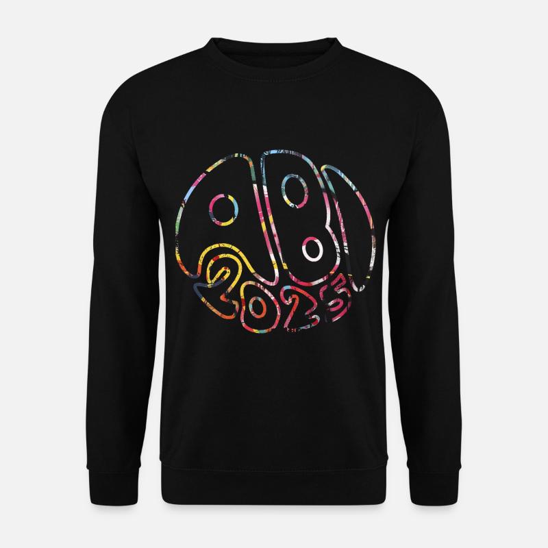 Abi 2025 Groovy Abiball Matura Geschenk - Unisex Pullover - Schwarz