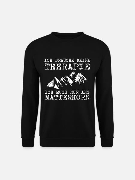 Matterhorn - Unisex Pullover - Schwarz