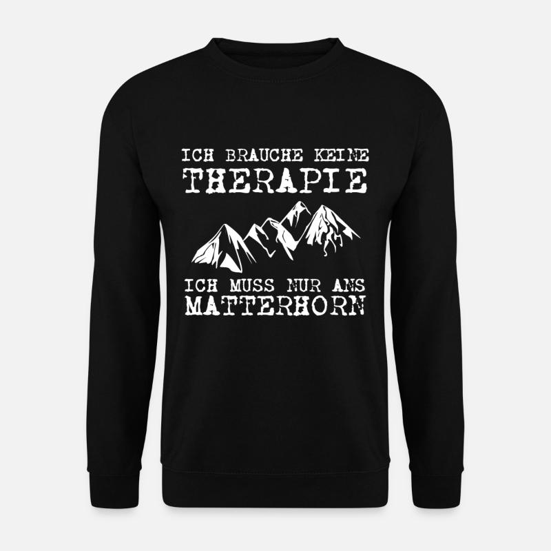Matterhorn - Unisex Pullover - Schwarz