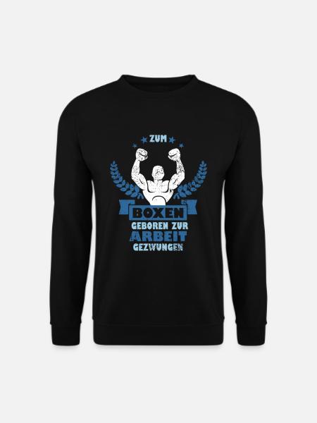 Boxen - Unisex Pullover - Schwarz