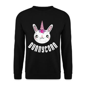 Pâques - Sweat-shirt Unisexe - noir - Devant - Alina (178cm) & Michal (187cm)