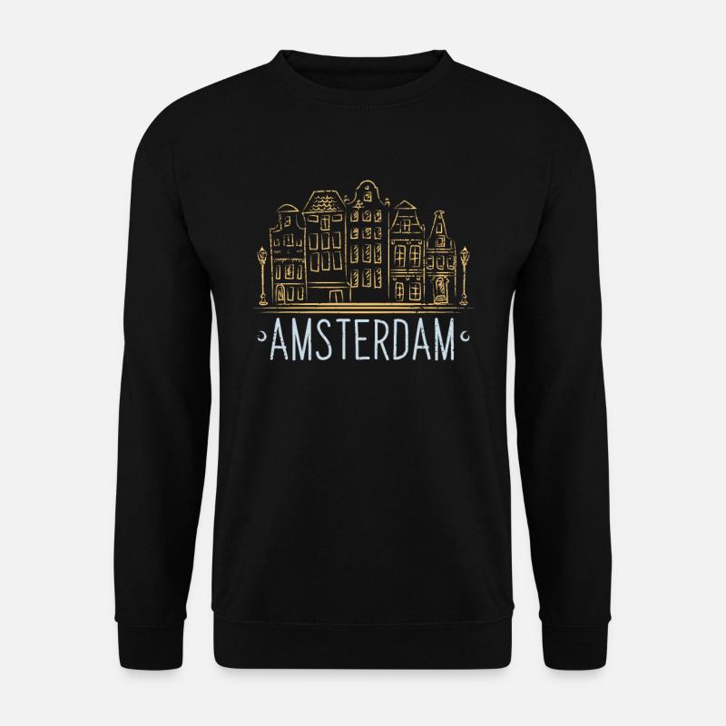 Amsterdam - Unisex Sweatshirt - black