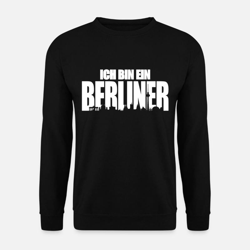 Ich Bin Ein Berliner - Unisex Pullover - Schwarz