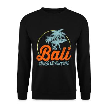 Bali - Unisex Pullover - Schwarz - Vorne - Alina (178cm) & Michal (187cm)