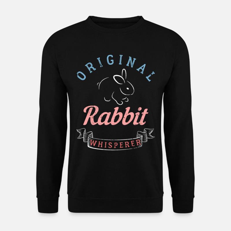 Kaninchen - Unisex Pullover - Schwarz