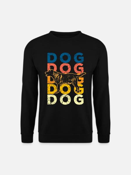 Hund Hunde - Unisex Pullover - Schwarz