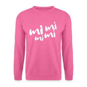 mimimi - Unisex Pullover - Pink - Vorne