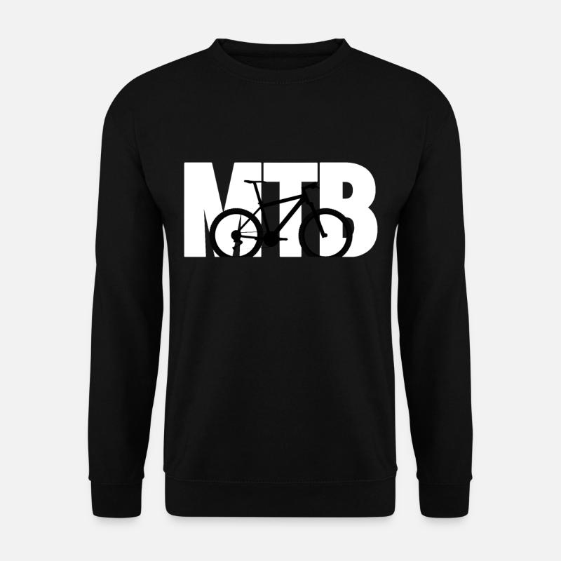 MTB TShirt - Unisex Sweatshirt - black