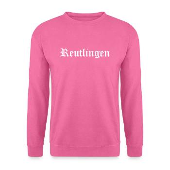 reutlingen - Sweat-shirt Unisexe - rose - Devant