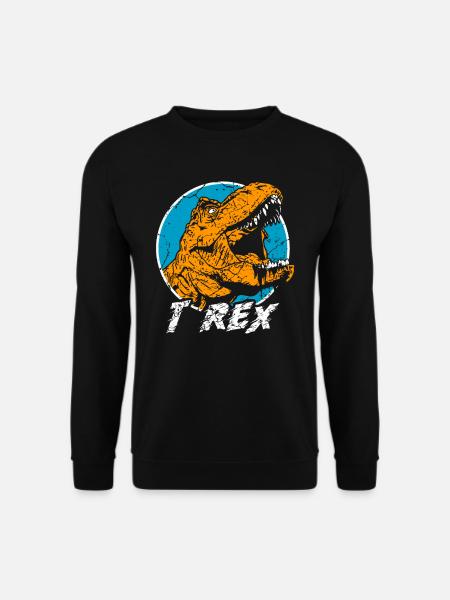 T-Rex Tyrannosaurus Rex - Unisex Pullover - Schwarz