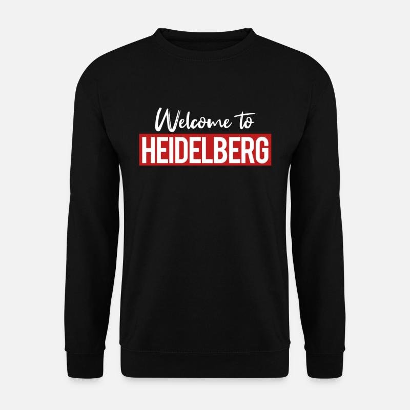 Welcome To Heidelberg - Unisex Pullover - Schwarz