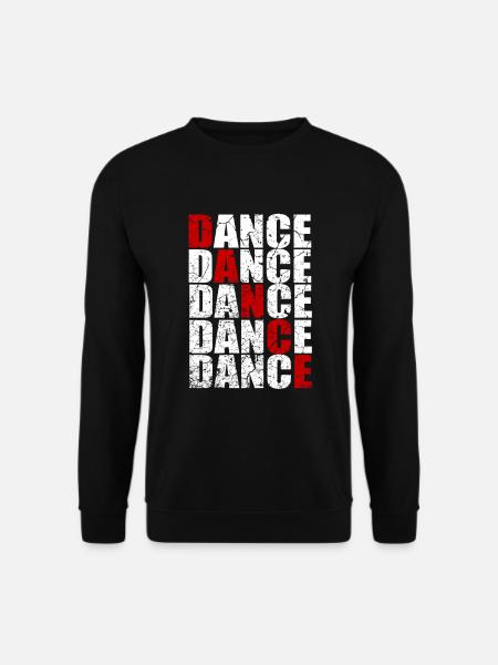 Tanzen Tänzerin Tänzer Musik - Unisex Pullover - Schwarz