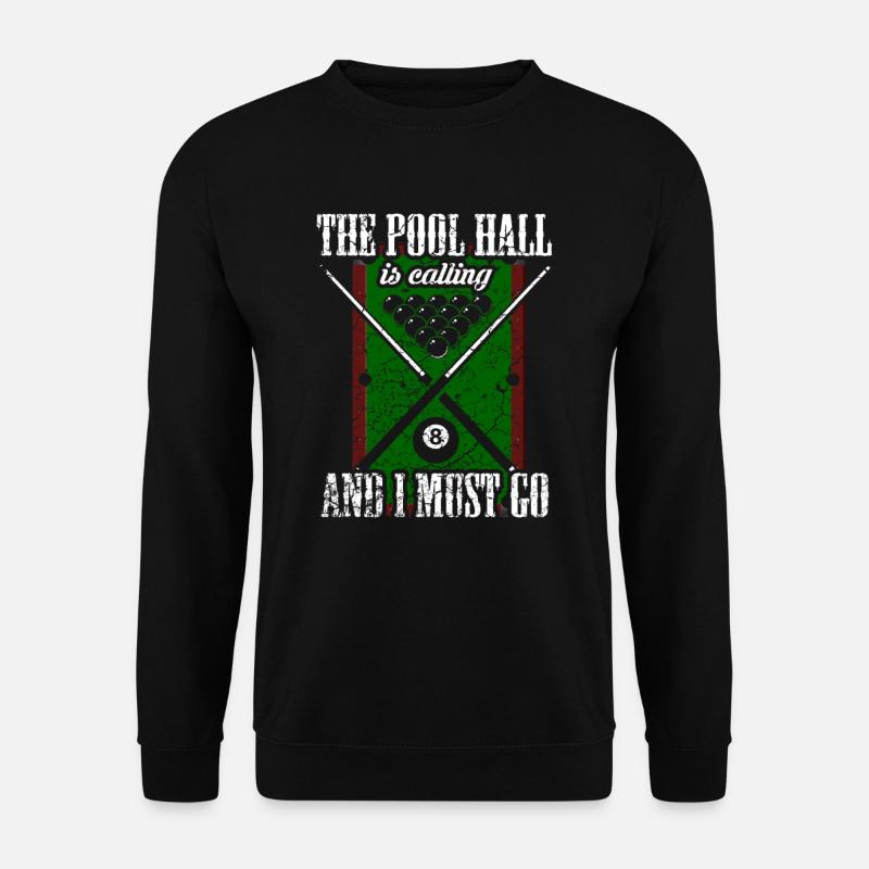 Pool Billiards Pool Billiards - Unisex Sweatshirt - black