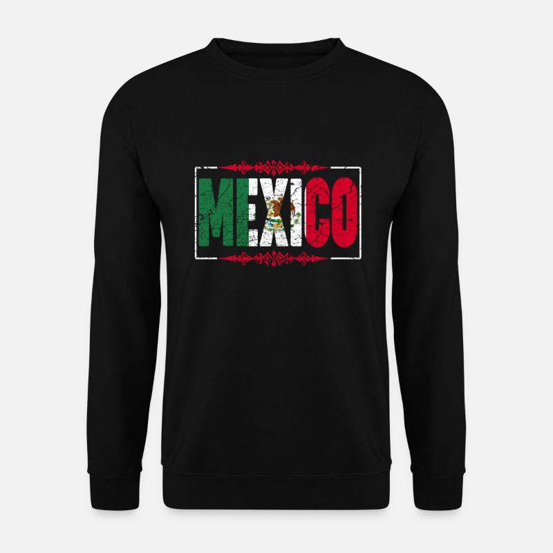 Mexiko - Unisex Pullover - Schwarz