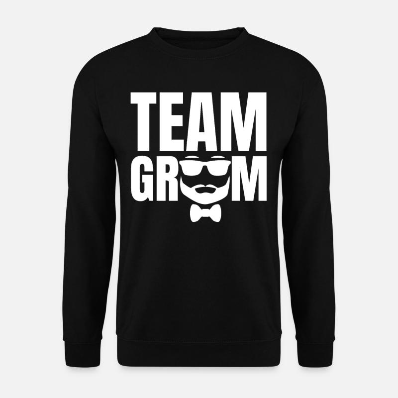 Le marié de l’équipe - Sweat-shirt Unisexe - noir