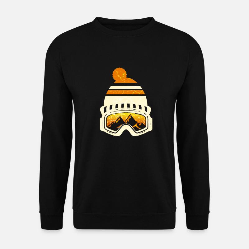 Snowboard Snowboarder Ski Skifahrer Skifahren - Unisex Pullover - Schwarz