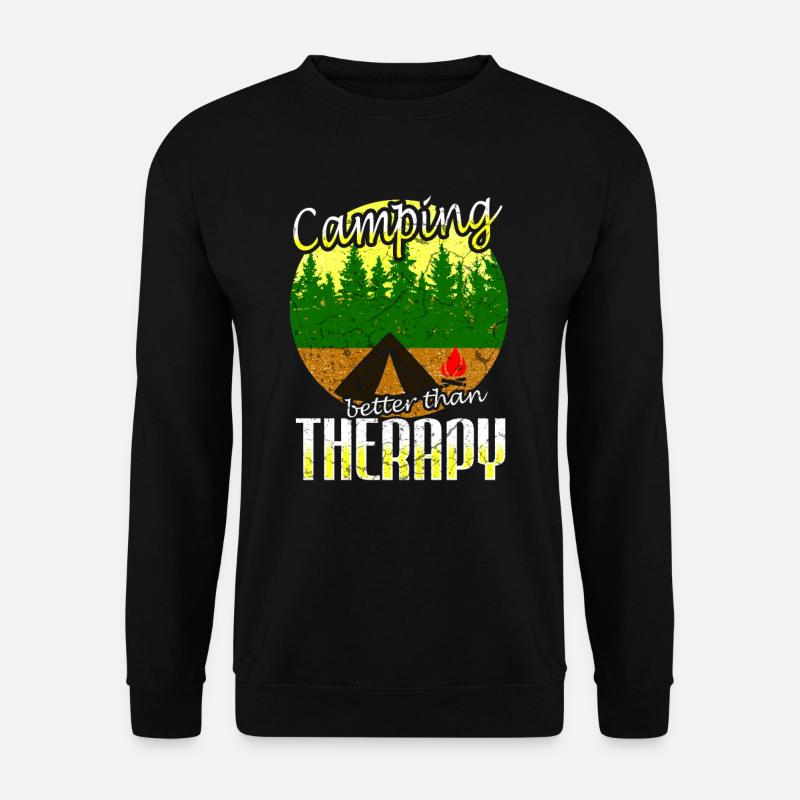 camping - Unisex Sweatshirt - black