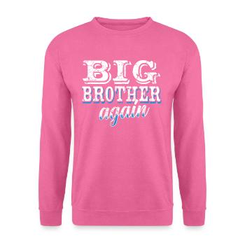 Grand frère - Sweat-shirt Unisexe - rose - Devant