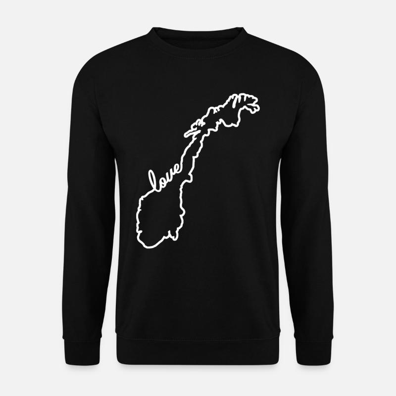 Norway - Unisex Sweatshirt - black