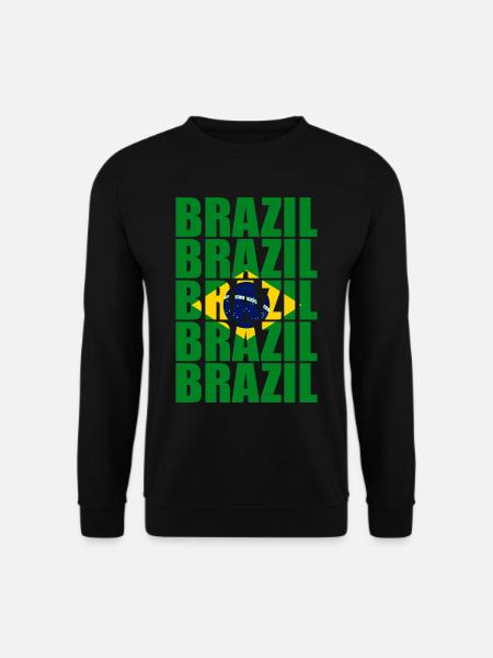 Brésil - Sweat-shirt Unisexe - noir