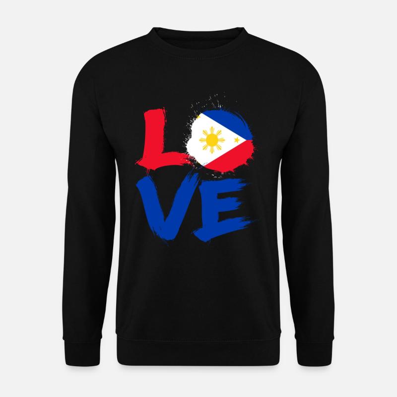 Philippinen - Unisex Pullover - Schwarz