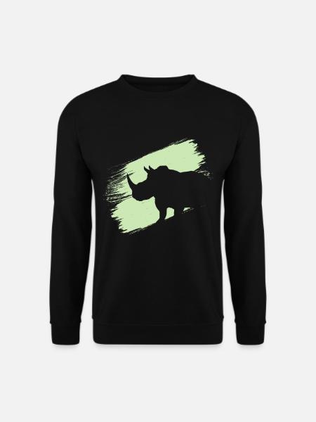 rhino - Unisex Sweatshirt - black