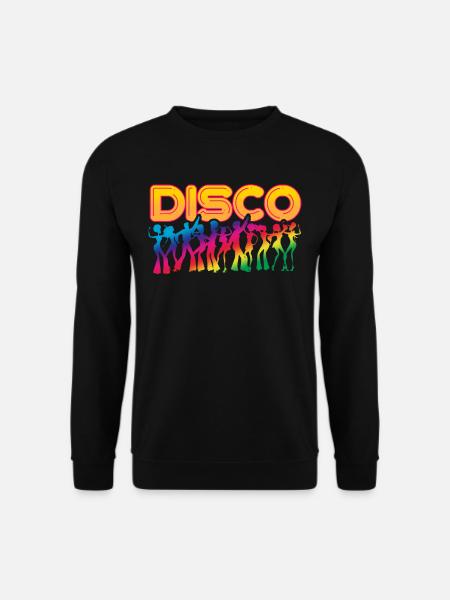 Disco Musik - Unisex Pullover - Schwarz