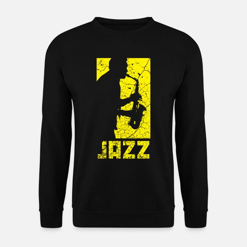 jazz - Unisex Sweatshirt - black