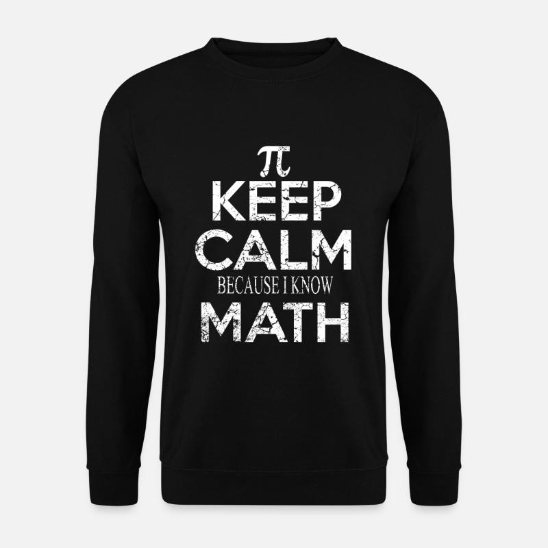Mathematik Mathematiker - Unisex Pullover - Schwarz