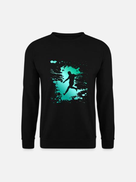 Fussball Fussballer - Unisex Pullover - Schwarz
