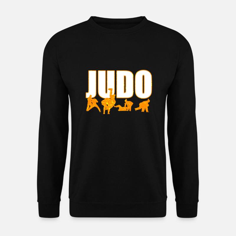 Judo - Unisex Pullover - Schwarz