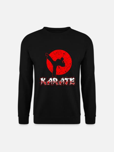Karate - Unisex Pullover - Schwarz