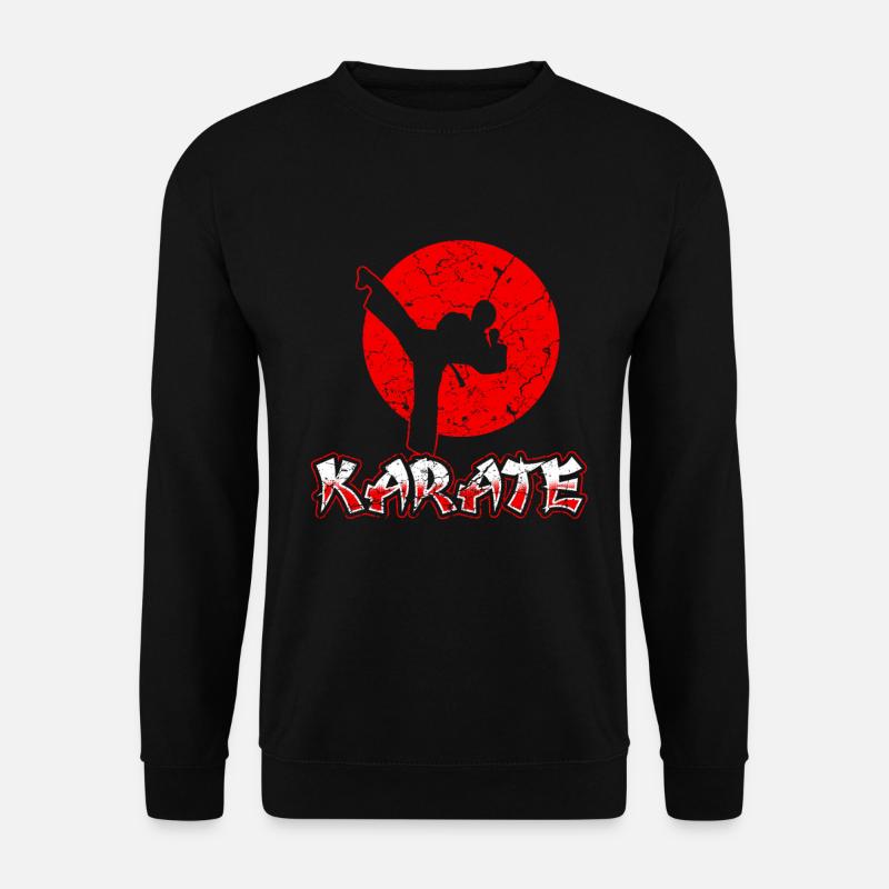 Karate - Unisex Pullover - Schwarz