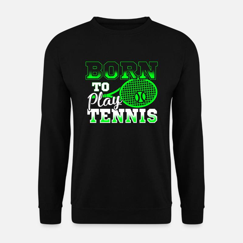 tennis - Unisex Sweatshirt - black
