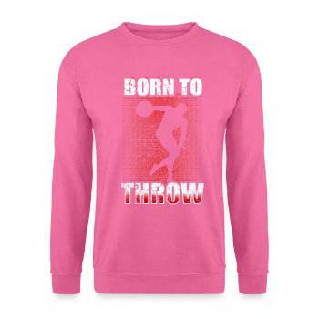 Discus Discus Throw Discus Athlétisme - Sweat-shirt Unisexe - rose - Devant