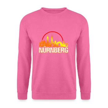 Nürnberg - Unisex Pullover - Pink - Vorne