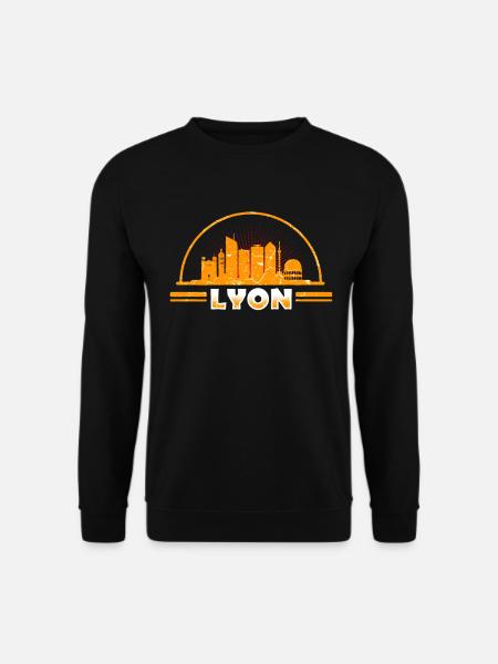 Lyon - Sweat-shirt Unisexe - noir