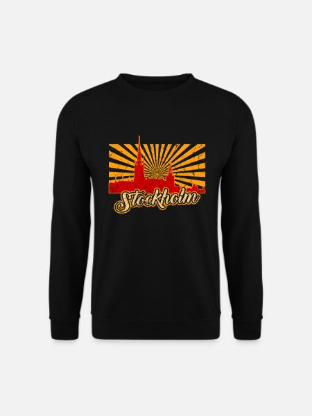 Stockholm - Unisex Pullover - Schwarz