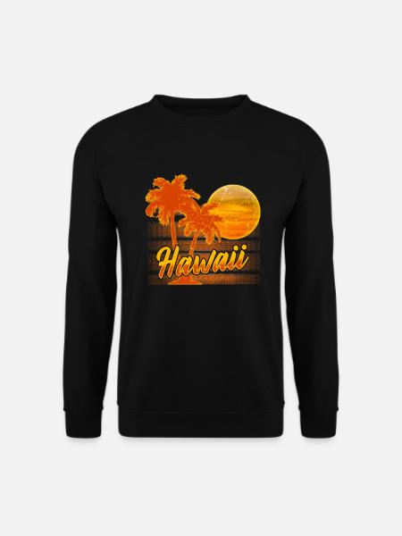 Hawaii - Unisex Pullover - Schwarz